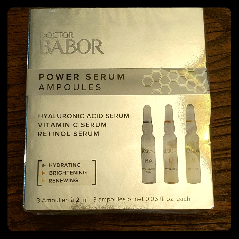 NWT Doctor Babor Power Serum Ampoules
